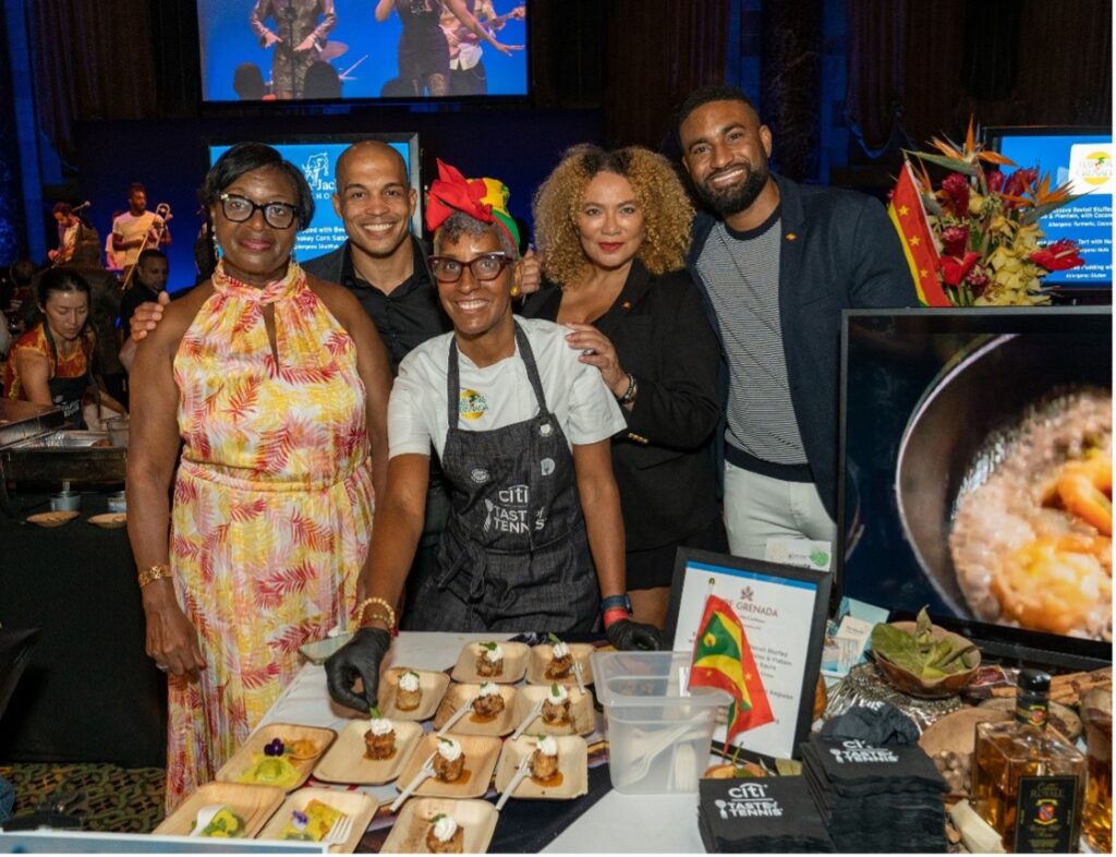 , GAME! SET! MATCH! GRENADA TOURISM AUTHORITY SERVES ACES  AT CITI TASTE OF TENNIS NEW YORK
