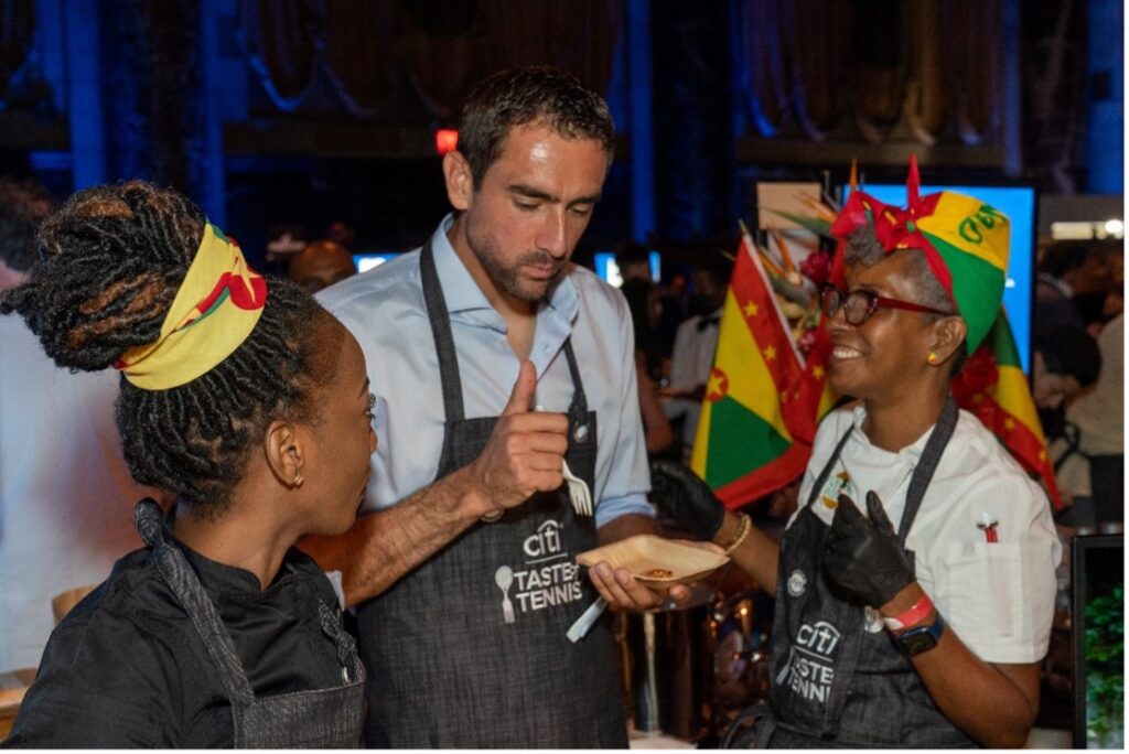 , GAME! SET! MATCH! GRENADA TOURISM AUTHORITY SERVES ACES  AT CITI TASTE OF TENNIS NEW YORK
