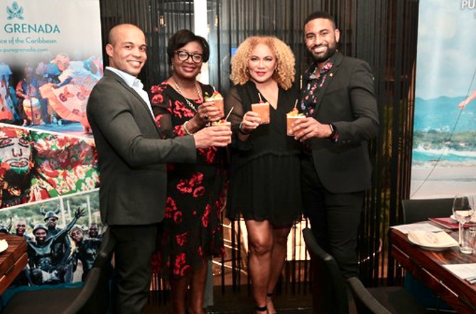 , GRENADA TOURISM AUTHORITY HOSTS DINNER  TO INTRODUCE NEW CHAIRMAN TO TRAVEL PARTNERS