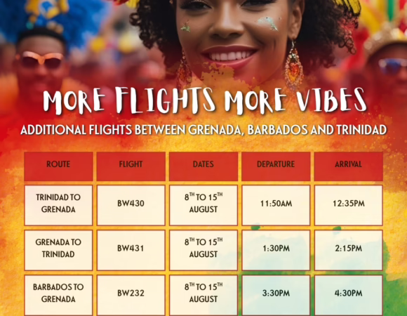 Caribbean Airlines Adds Extra Flights for Spicemas 2025