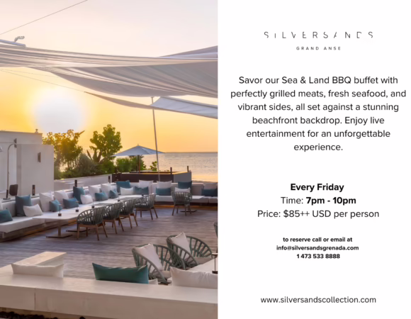 Sea & Land BBQ at Silversands Grand Anse